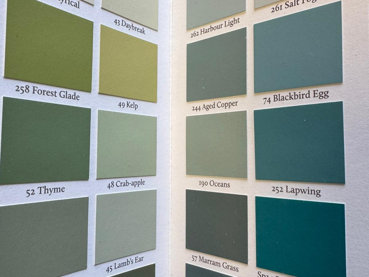Fenwick & Tilbrook Colour Chart - Image 3