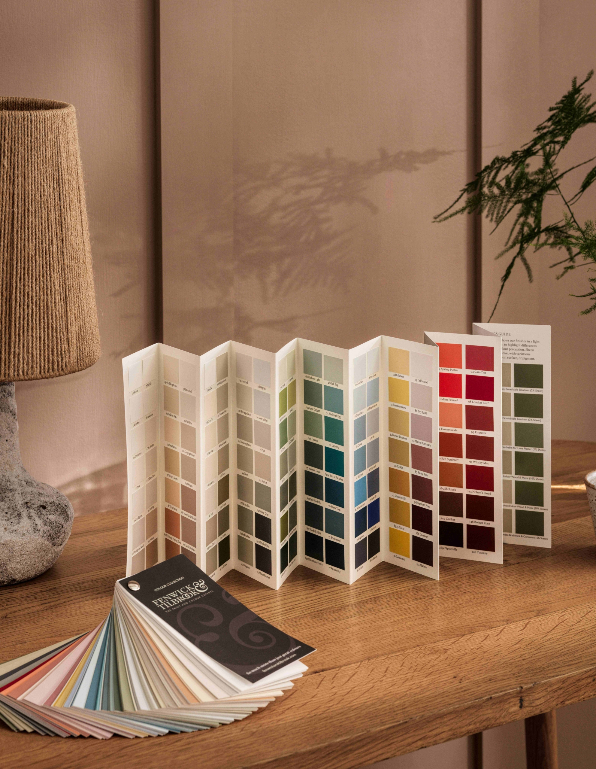 Fenwick & Tilbrook Colour Chart